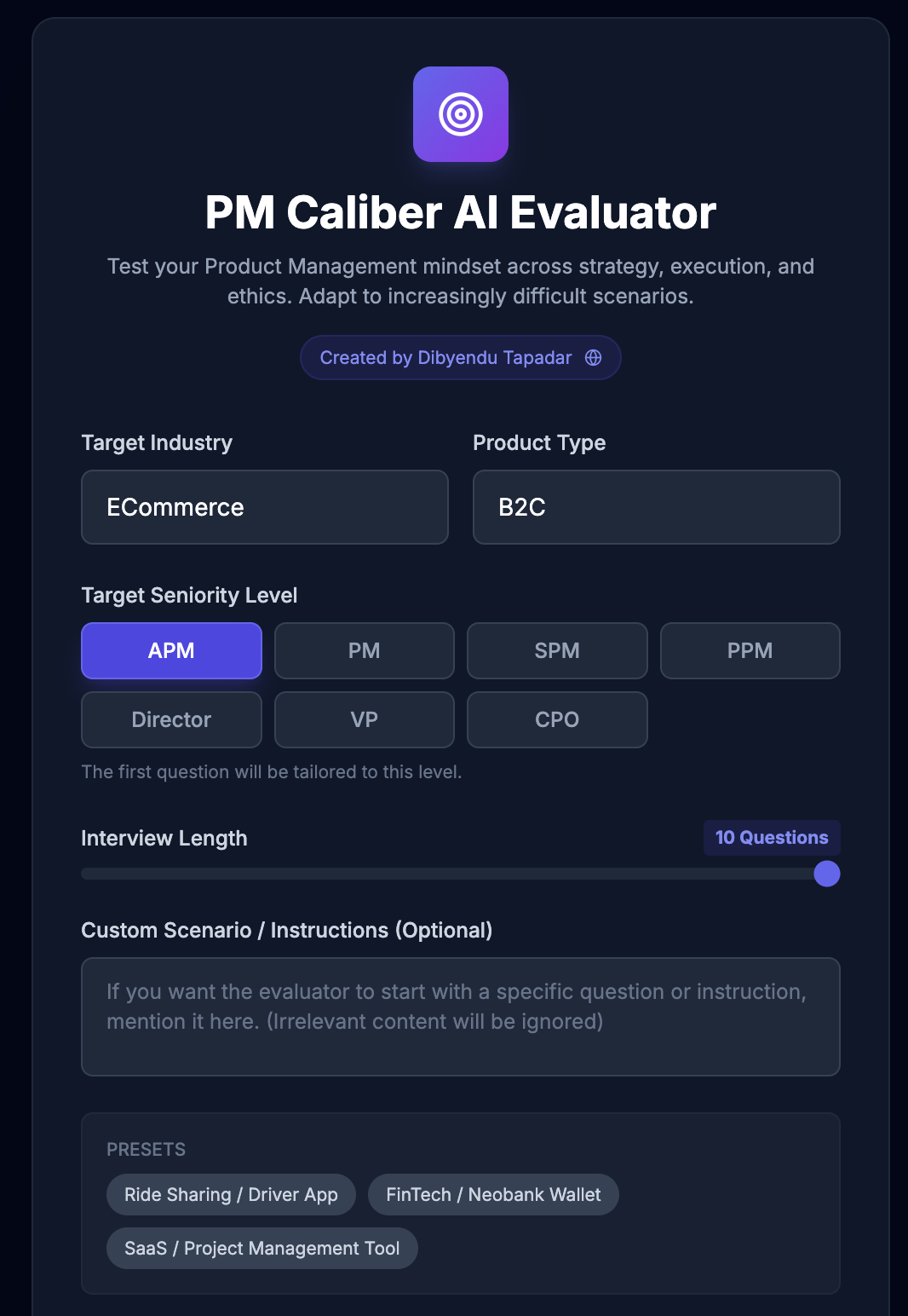 pm-evaluator